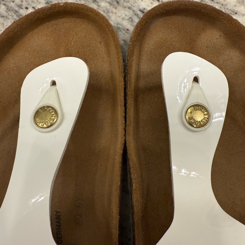 Birkenstock Women's White Sandals - size 42 - Picture 2 of 4